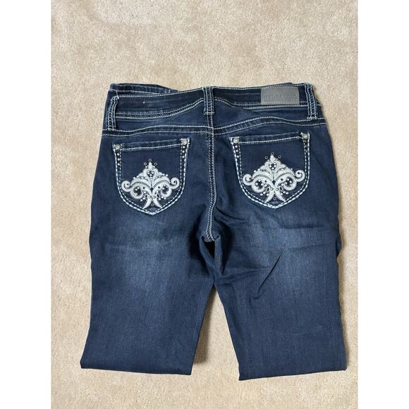 Lola Curvy Hydraulic Skinny Jeans Size 5/6 - Picture 7 of 7